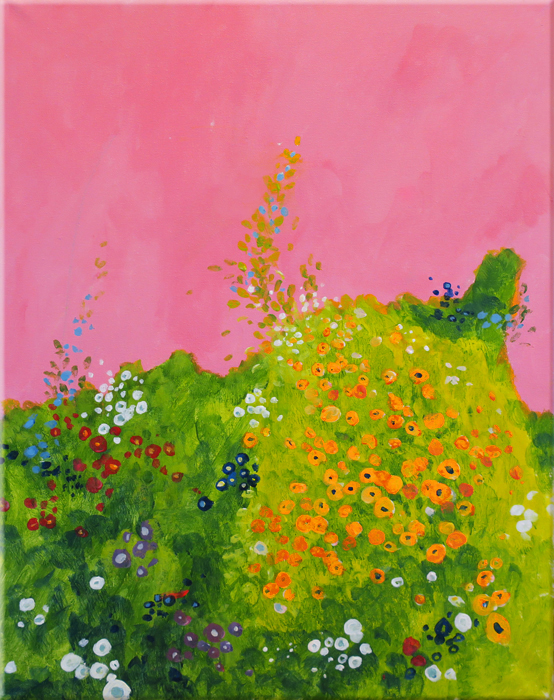 Aartwerk Studio, <em>Gustav's Garden in Pink, 2015</em> (2h)